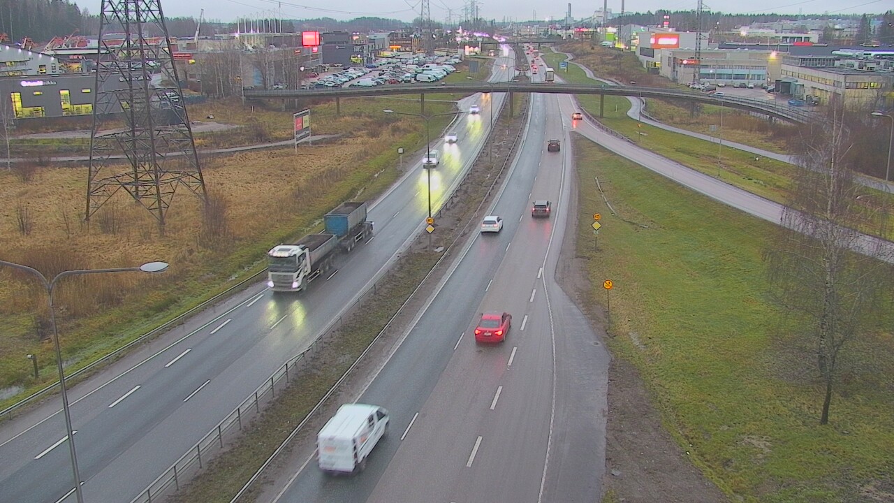 Weather Camera Image Road 50 Vantaa Vihdintie, Vantaa, Uusimaa