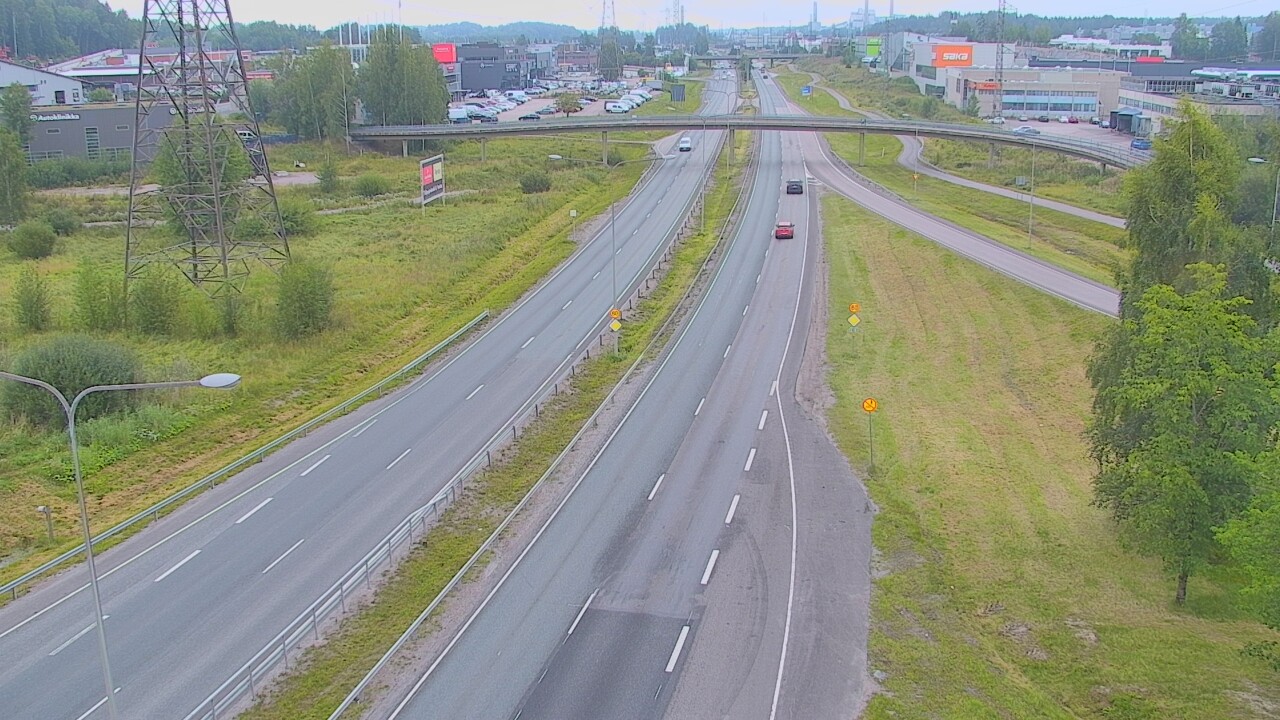 Weather Camera Image Road 50 Vantaa Vihdintie, Vantaa, Uusimaa