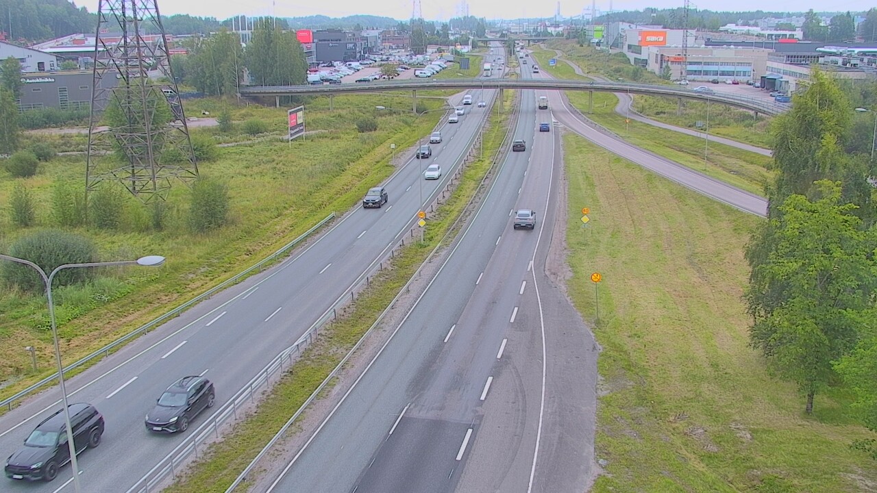 Weather Camera Image Road 50 Vantaa Vihdintie, Vantaa, Uusimaa