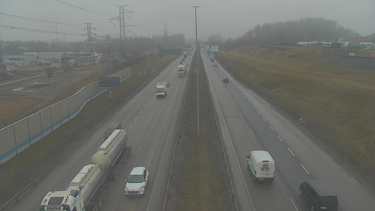 Weather Camera Image Road 50 Vantaa Martinlaakso, Vantaa, Uusimaa