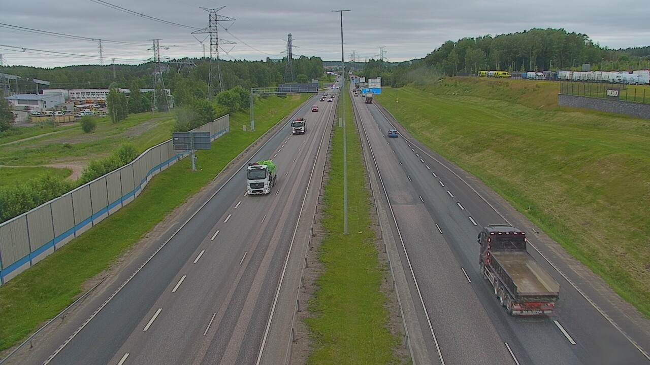 Weather Camera Image Väg 50 Vanda Mårtensdal, Vantaa, Uusimaa