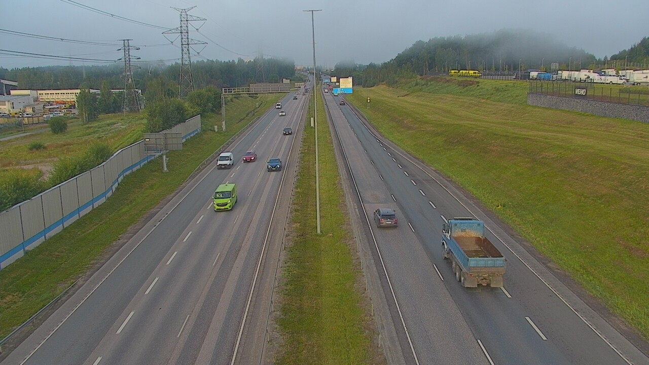 Weather Camera Image Road 50 Vantaa Martinlaakso, Vantaa, Uusimaa