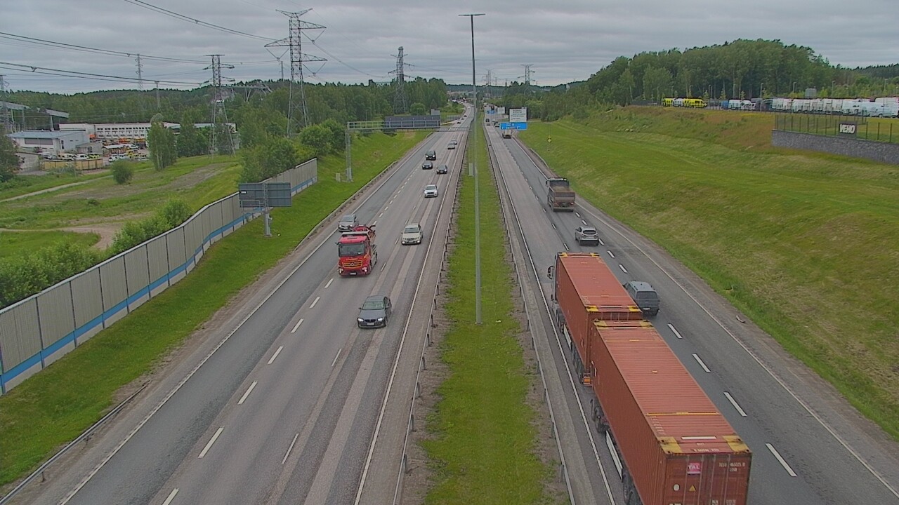 Weather Camera Image Väg 50 Vanda Mårtensdal, Vantaa, Uusimaa