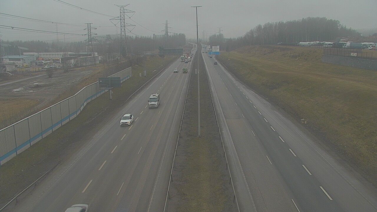 Weather Camera Image Road 50 Vantaa Martinlaakso, Vantaa, Uusimaa