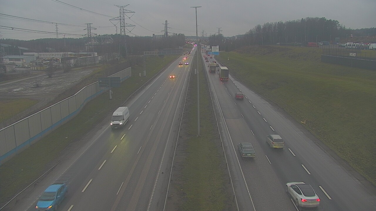 Weather Camera Image Väg 50 Vanda Mårtensdal, Vantaa, Uusimaa