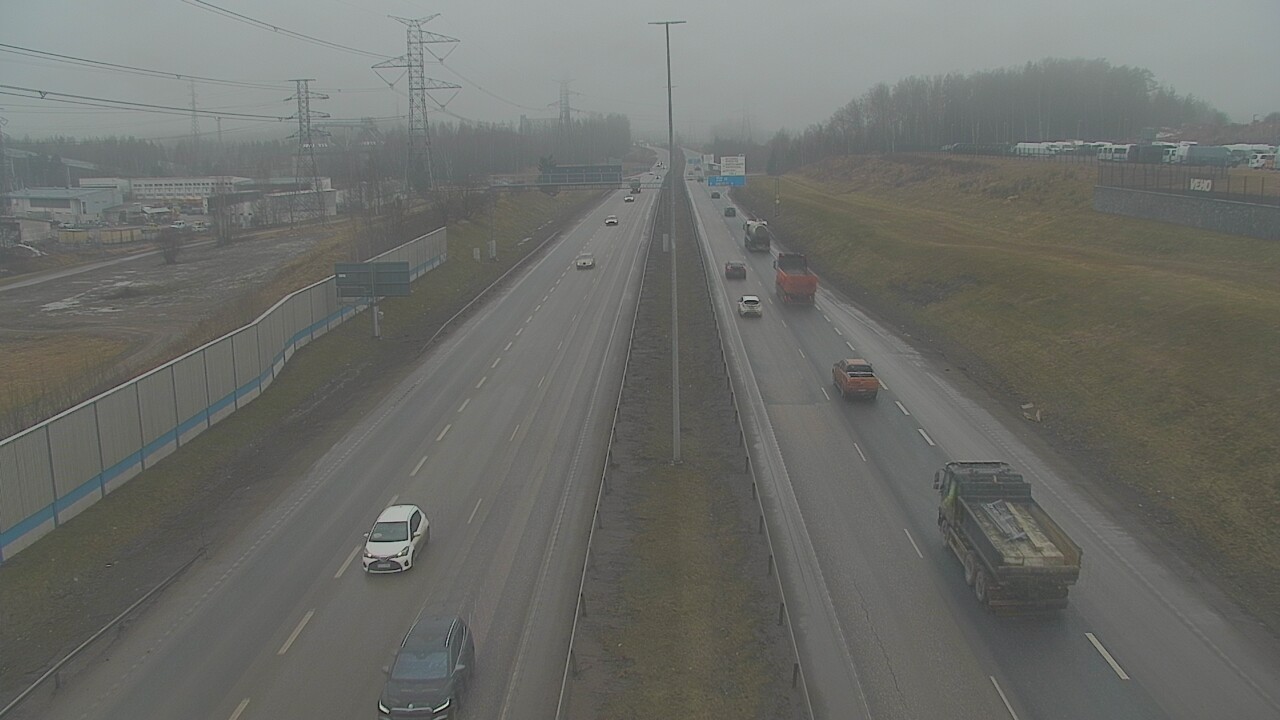 Weather Camera Image Road 50 Vantaa Martinlaakso, Vantaa, Uusimaa