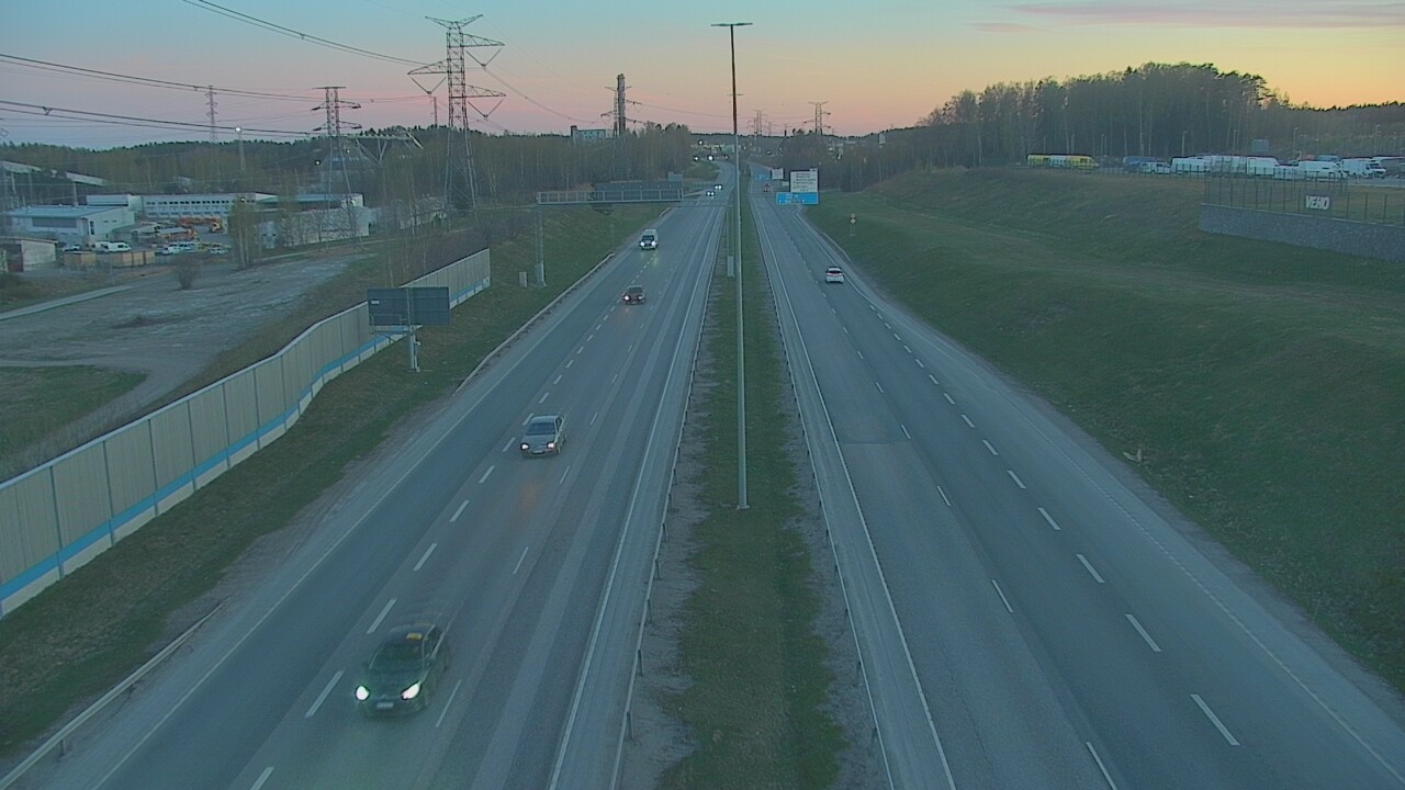 Weather Camera Image Väg 50 Vanda Mårtensdal, Vantaa, Uusimaa