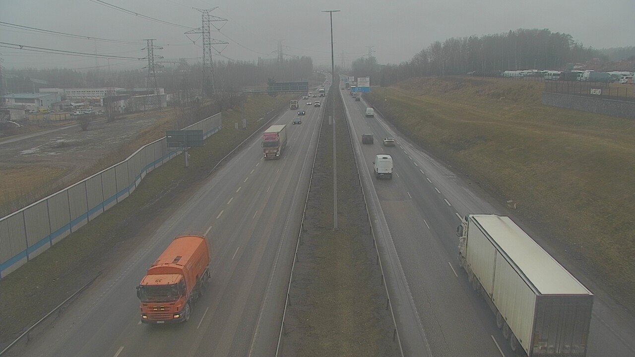 Weather Camera Image Road 50 Vantaa Martinlaakso, Vantaa, Uusimaa