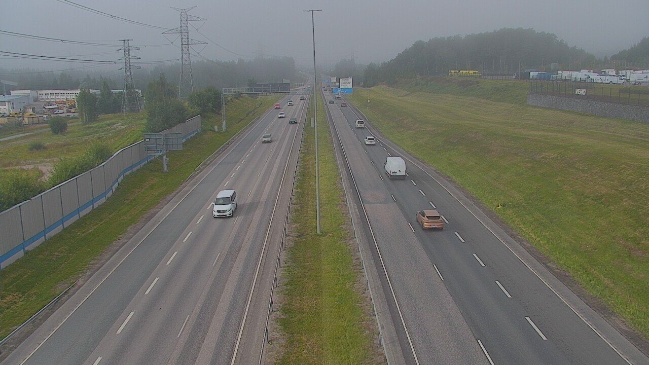 Weather Camera Image Road 50 Vantaa Martinlaakso, Vantaa, Uusimaa