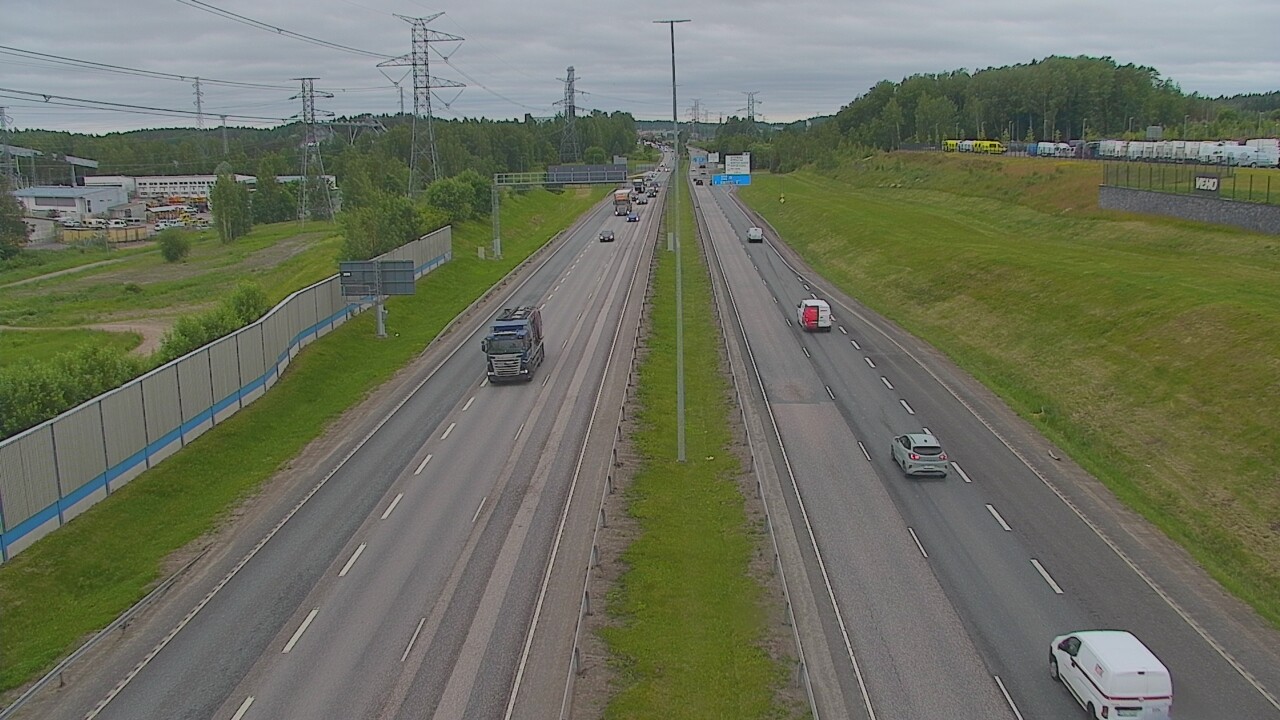 Weather Camera Image Väg 50 Vanda Mårtensdal, Vantaa, Uusimaa