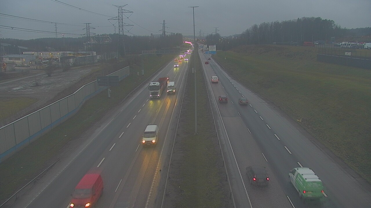 Weather Camera Image Väg 50 Vanda Mårtensdal, Vantaa, Uusimaa