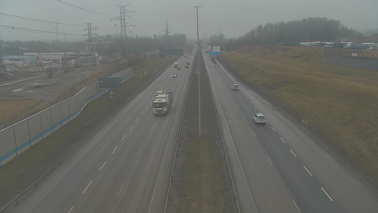 Weather Camera Image Road 50 Vantaa Martinlaakso, Vantaa, Uusimaa