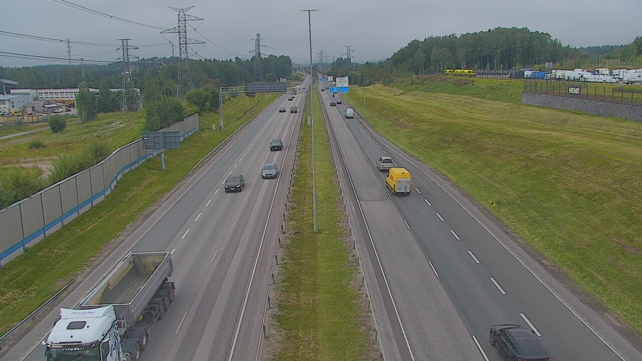 Weather Camera Image Road 50 Vantaa Martinlaakso, Vantaa, Uusimaa
