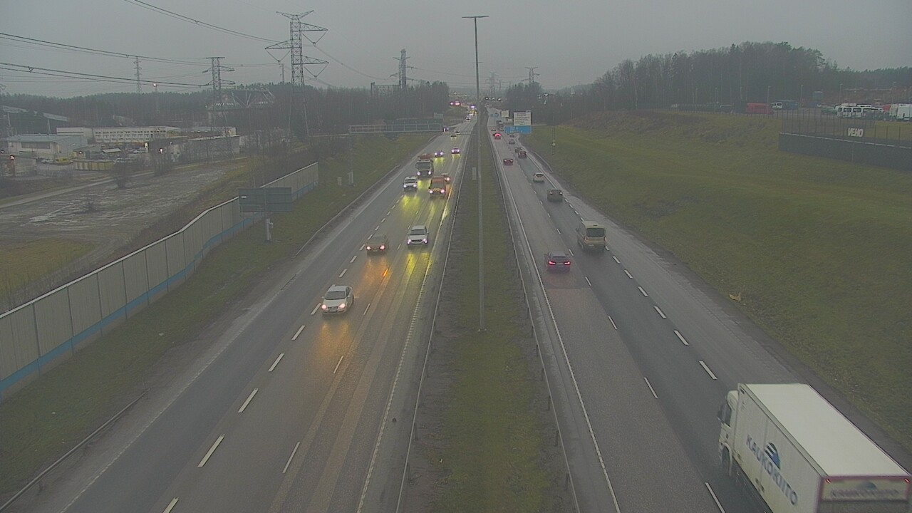 Weather Camera Image Väg 50 Vanda Mårtensdal, Vantaa, Uusimaa