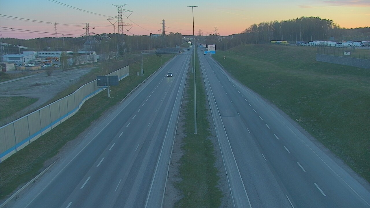 Weather Camera Image Väg 50 Vanda Mårtensdal, Vantaa, Uusimaa