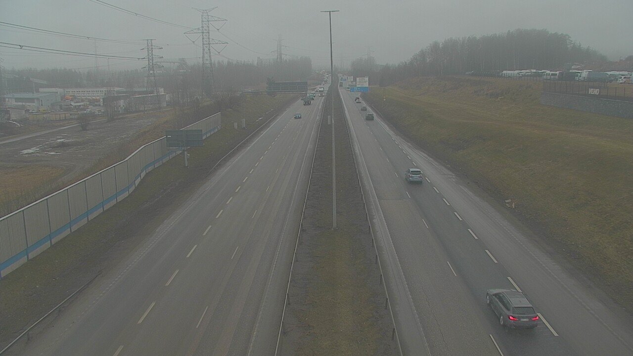 Weather Camera Image Road 50 Vantaa Martinlaakso, Vantaa, Uusimaa