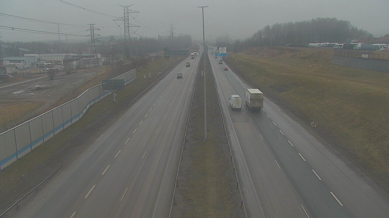 Weather Camera Image Road 50 Vantaa Martinlaakso, Vantaa, Uusimaa