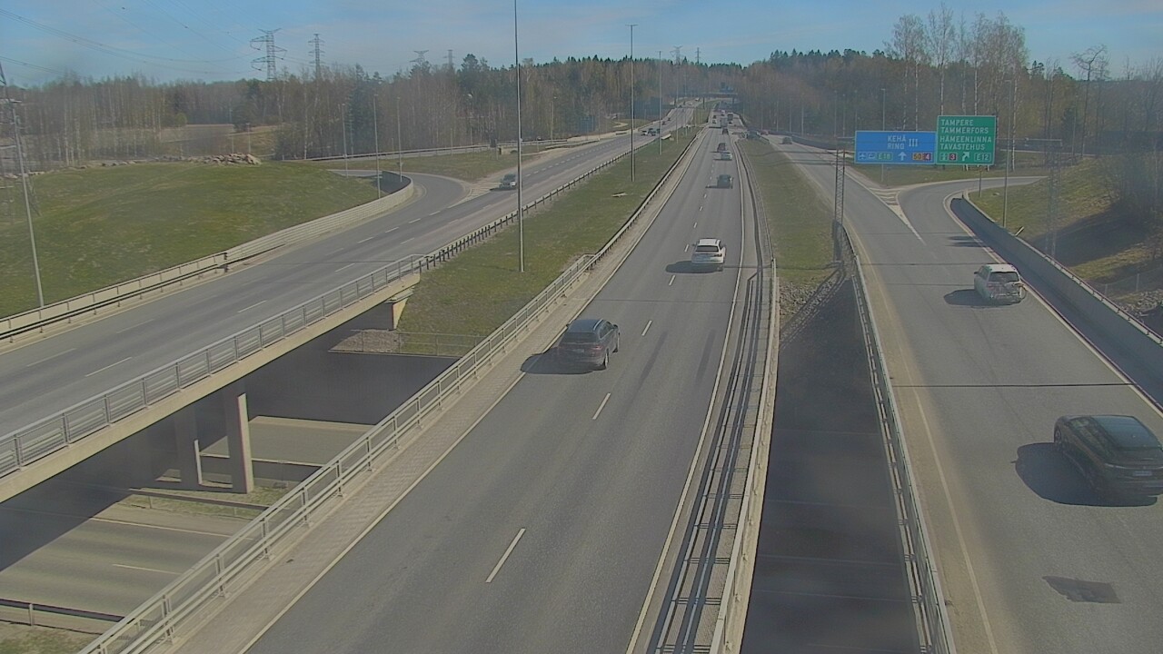 Kelikamerat Kuva Tie 50 Vantaa Hämeenlinnanväylä, Vantaa, Uusimaa