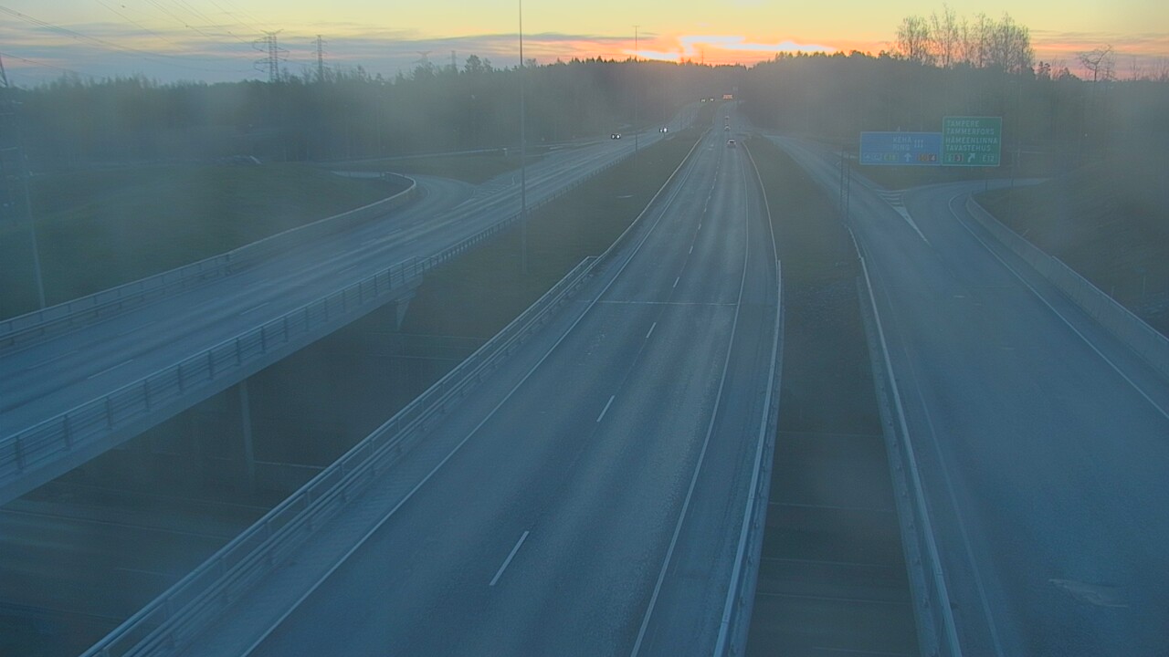 Weather Camera Image Väg 50 Vanda Tavastehusleden, Vantaa, Uusimaa