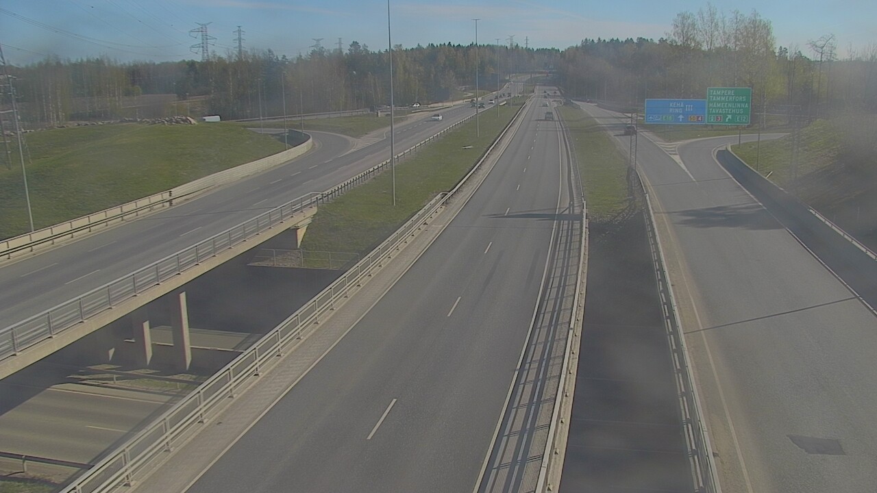 Weather Camera Image Väg 50 Vanda Tavastehusleden, Vantaa, Uusimaa