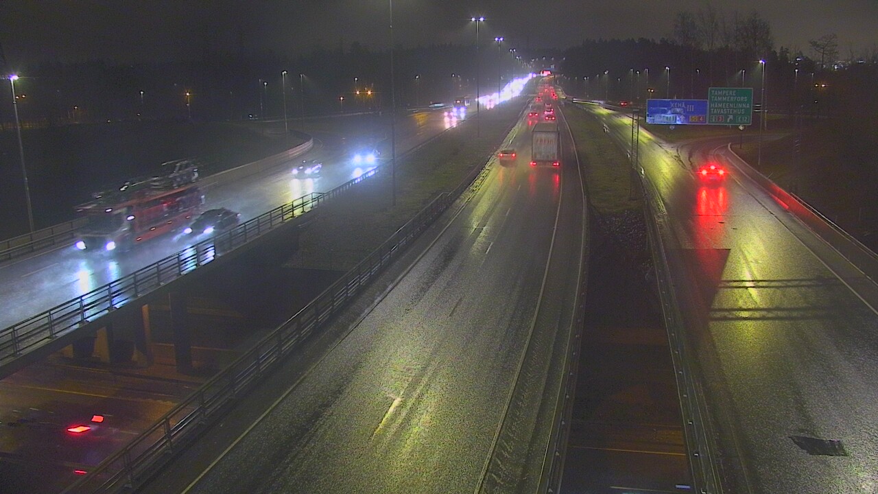 Weather Camera Image Road 50 Vantaa Hämeenlinnanväylä, Vantaa, Uusimaa