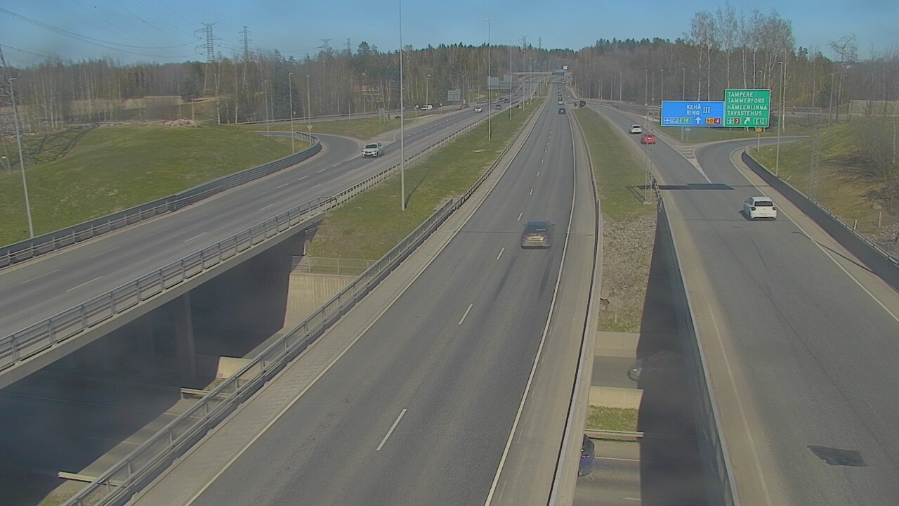 Kelikamerat Kuva Tie 50 Vantaa Hämeenlinnanväylä, Vantaa, Uusimaa