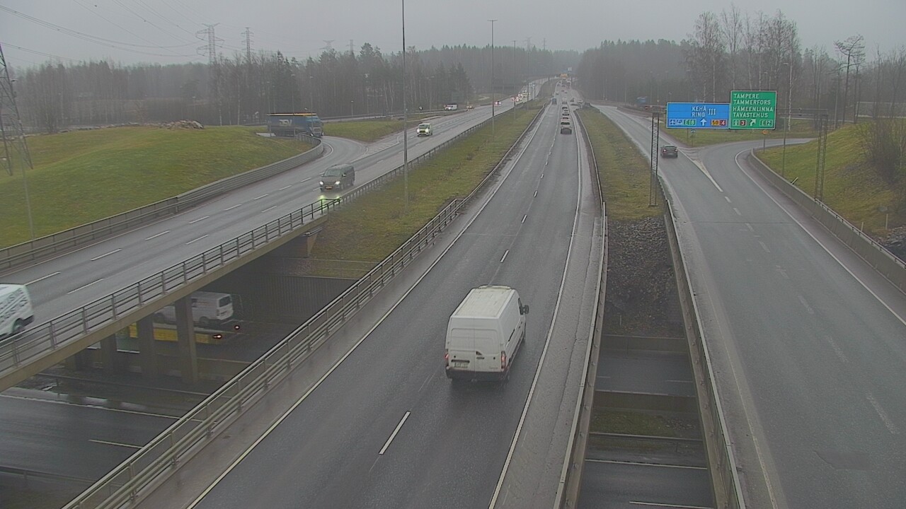 Weather Camera Image Väg 50 Vanda Tavastehusleden, Vantaa, Uusimaa