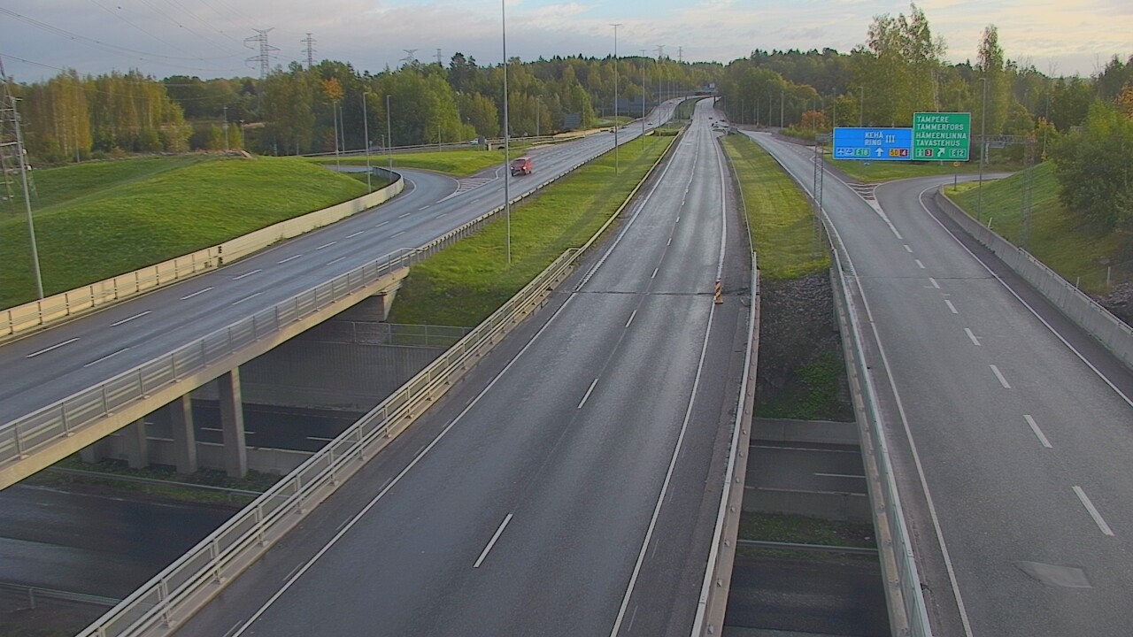 Weather Camera Image Road 50 Vantaa Hämeenlinnanväylä, Vantaa, Uusimaa