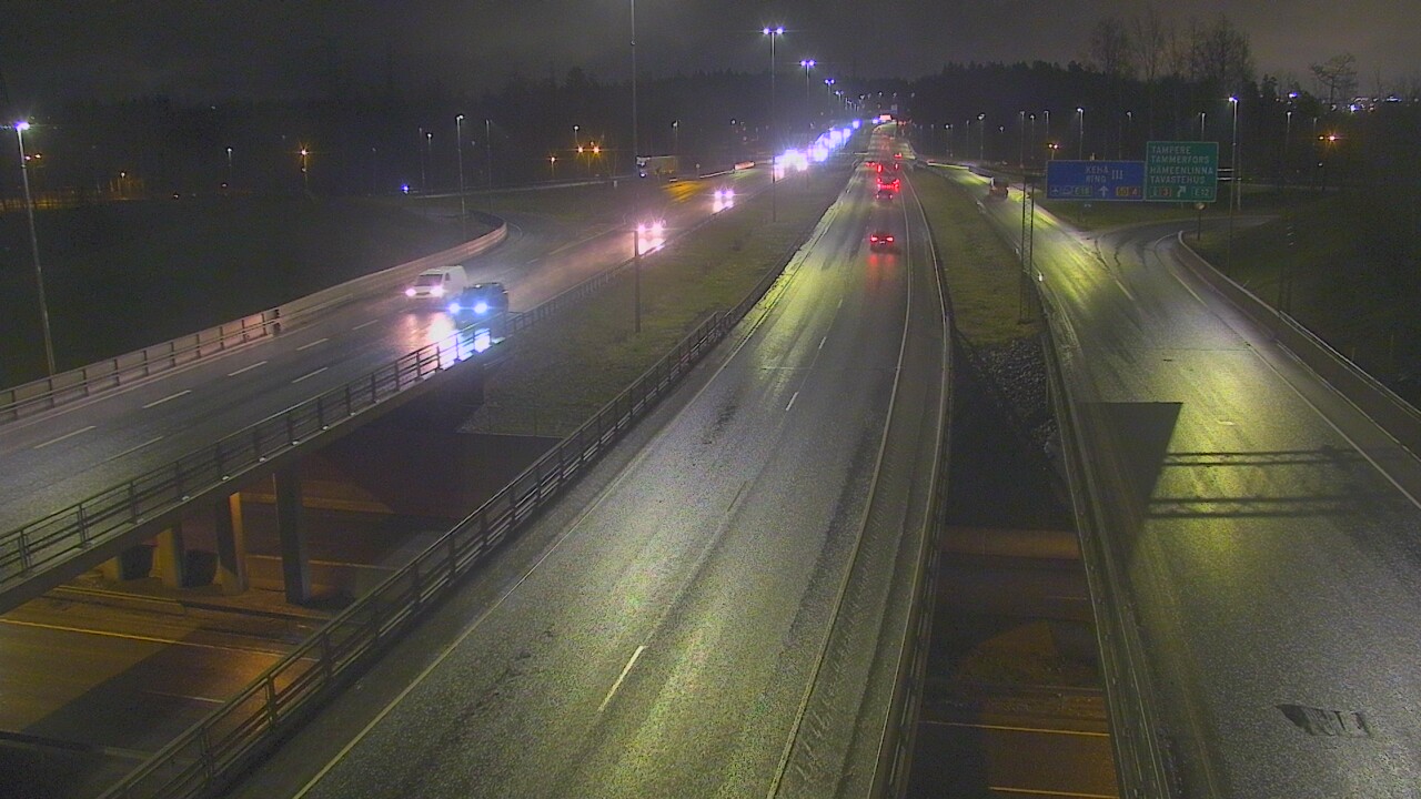 Weather Camera Image Road 50 Vantaa Hämeenlinnanväylä, Vantaa, Uusimaa