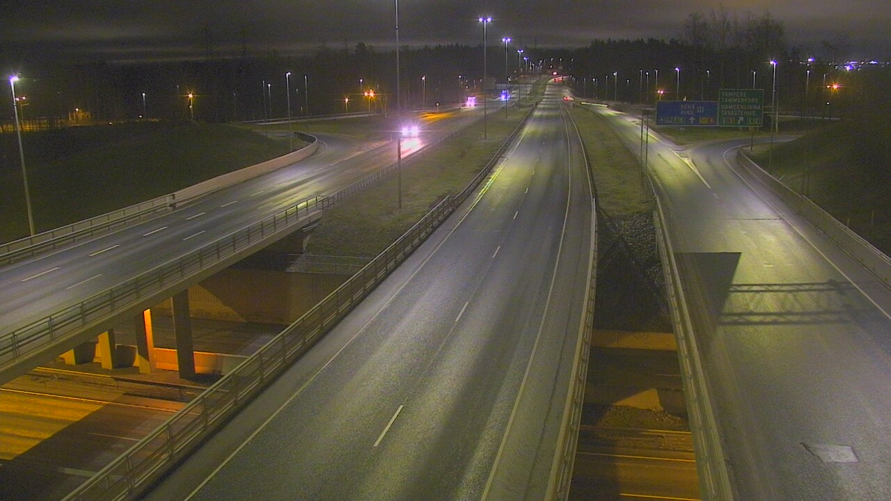 Weather Camera Image Road 50 Vantaa Hämeenlinnanväylä, Vantaa, Uusimaa
