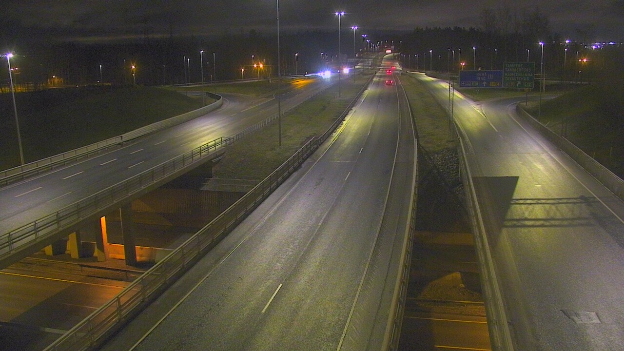 Weather Camera Image Road 50 Vantaa Hämeenlinnanväylä, Vantaa, Uusimaa