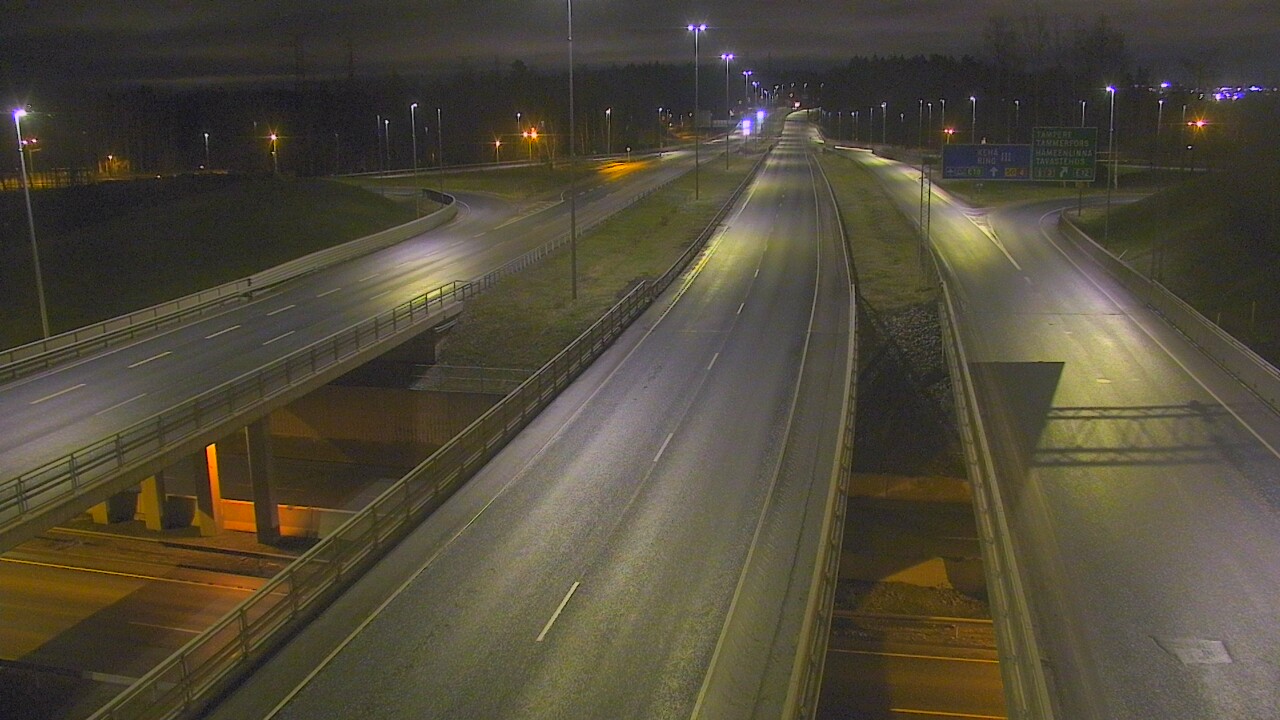 Weather Camera Image Road 50 Vantaa Hämeenlinnanväylä, Vantaa, Uusimaa