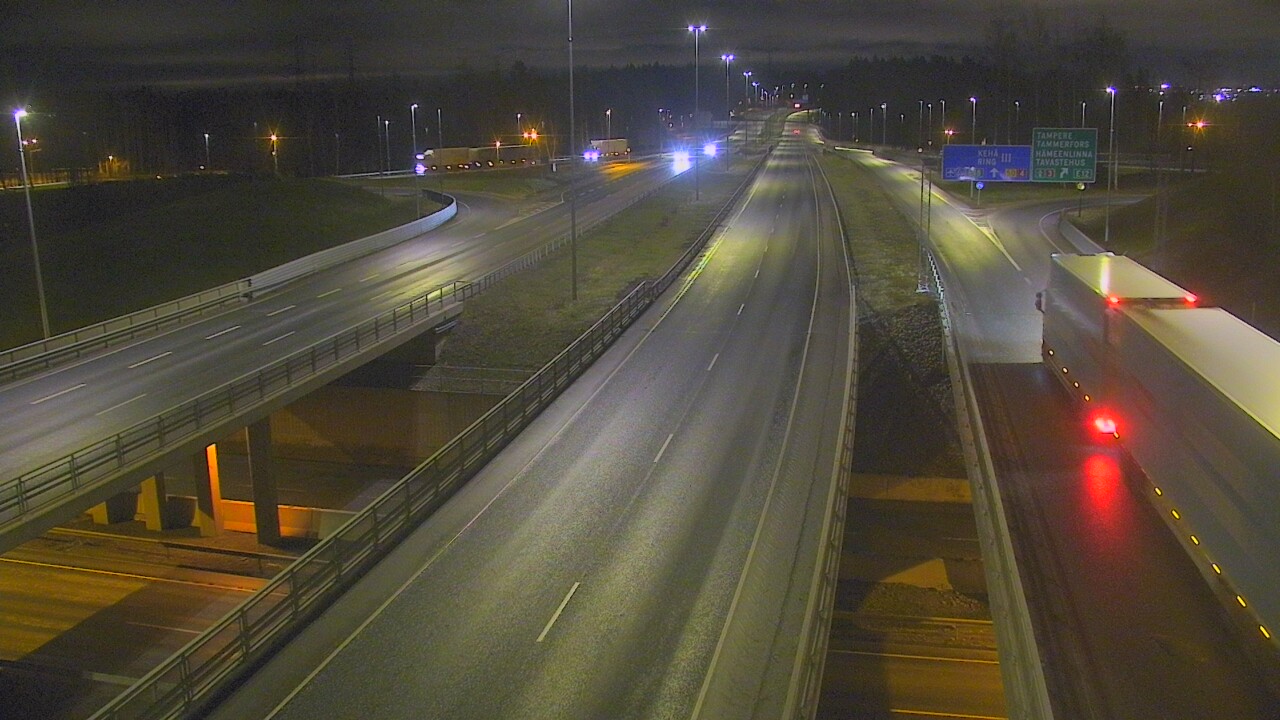Weather Camera Image Road 50 Vantaa Hämeenlinnanväylä, Vantaa, Uusimaa