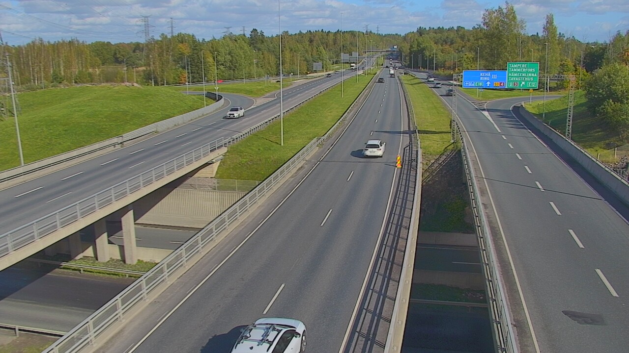 Weather Camera Image Väg 50 Vanda Tavastehusleden, Vantaa, Uusimaa