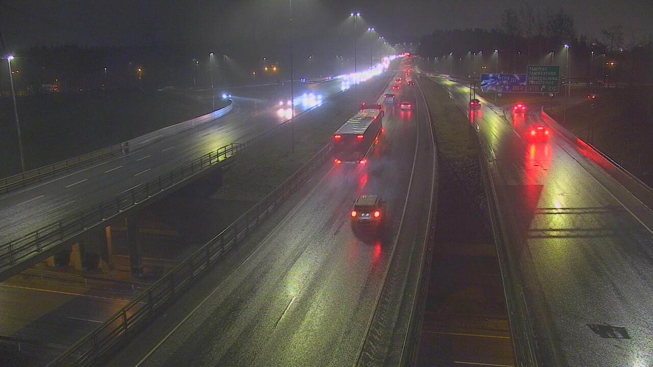 Weather Camera Image Road 50 Vantaa Hämeenlinnanväylä, Vantaa, Uusimaa