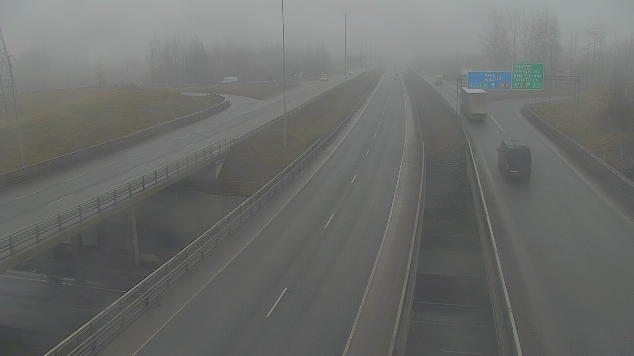 Weather Camera Image Road 50 Vantaa Hämeenlinnanväylä, Vantaa, Uusimaa