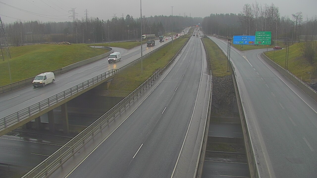 Weather Camera Image Väg 50 Vanda Tavastehusleden, Vantaa, Uusimaa