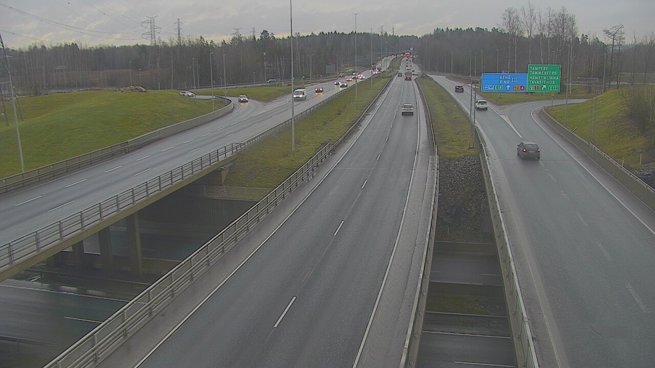 Weather Camera Image Väg 50 Vanda Tavastehusleden, Vantaa, Uusimaa