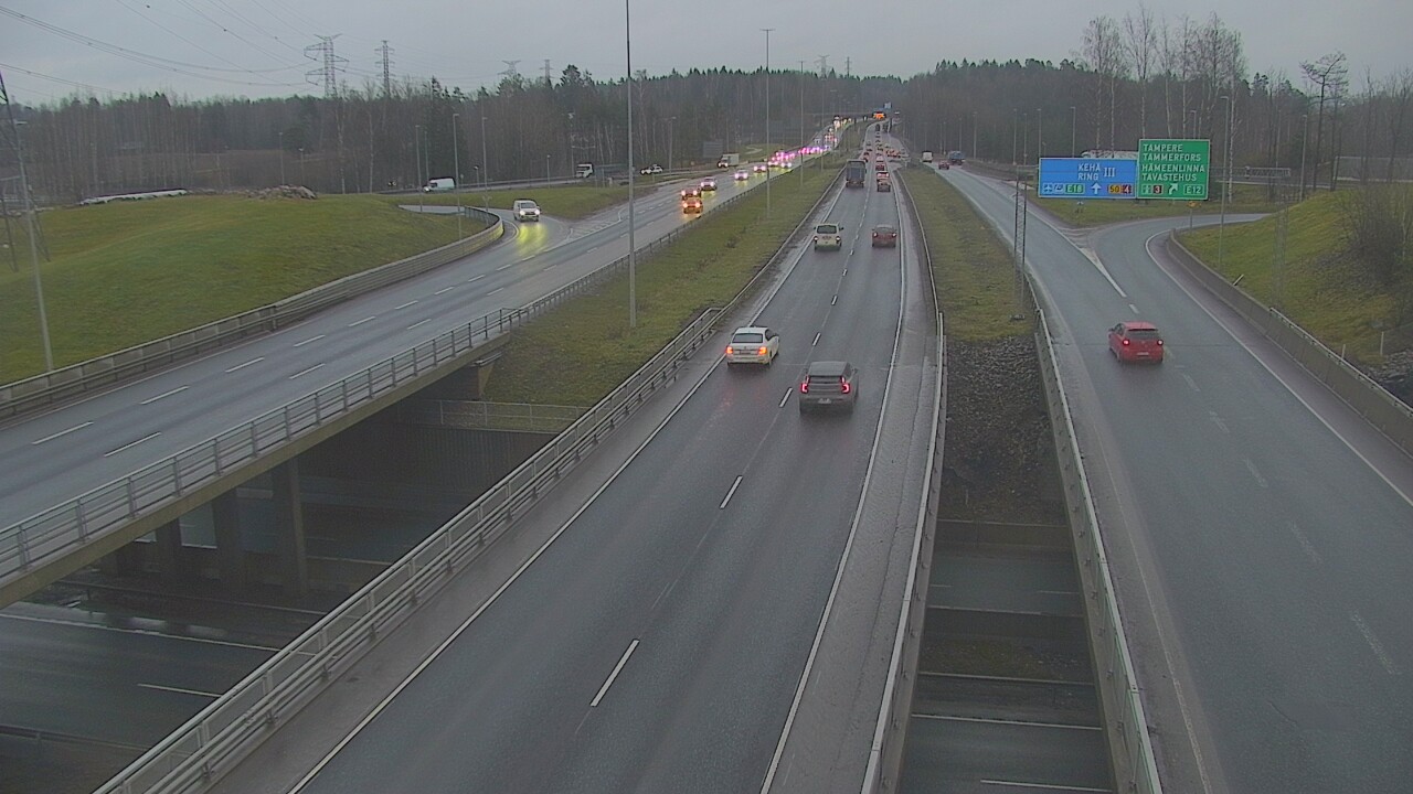 Weather Camera Image Väg 50 Vanda Tavastehusleden, Vantaa, Uusimaa