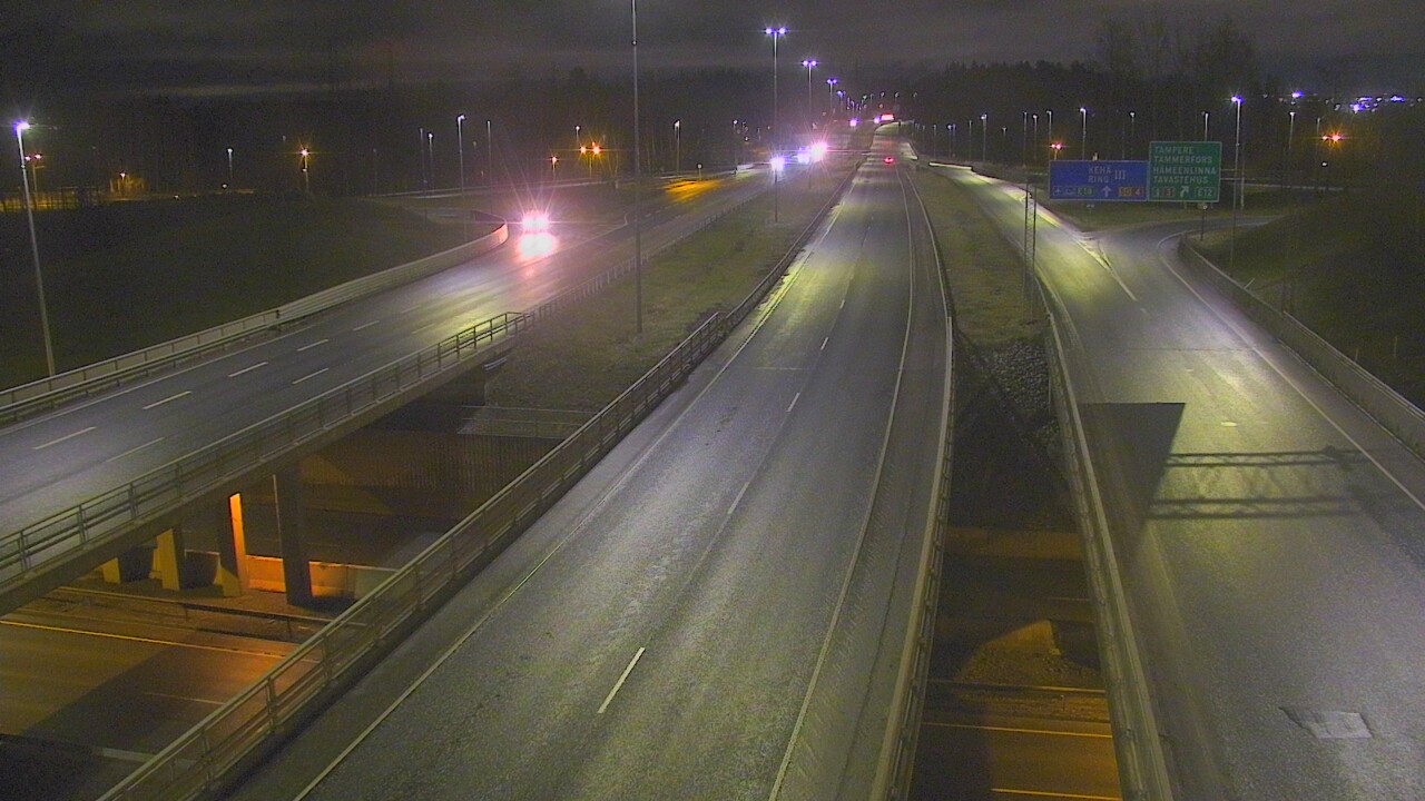 Weather Camera Image Road 50 Vantaa Hämeenlinnanväylä, Vantaa, Uusimaa