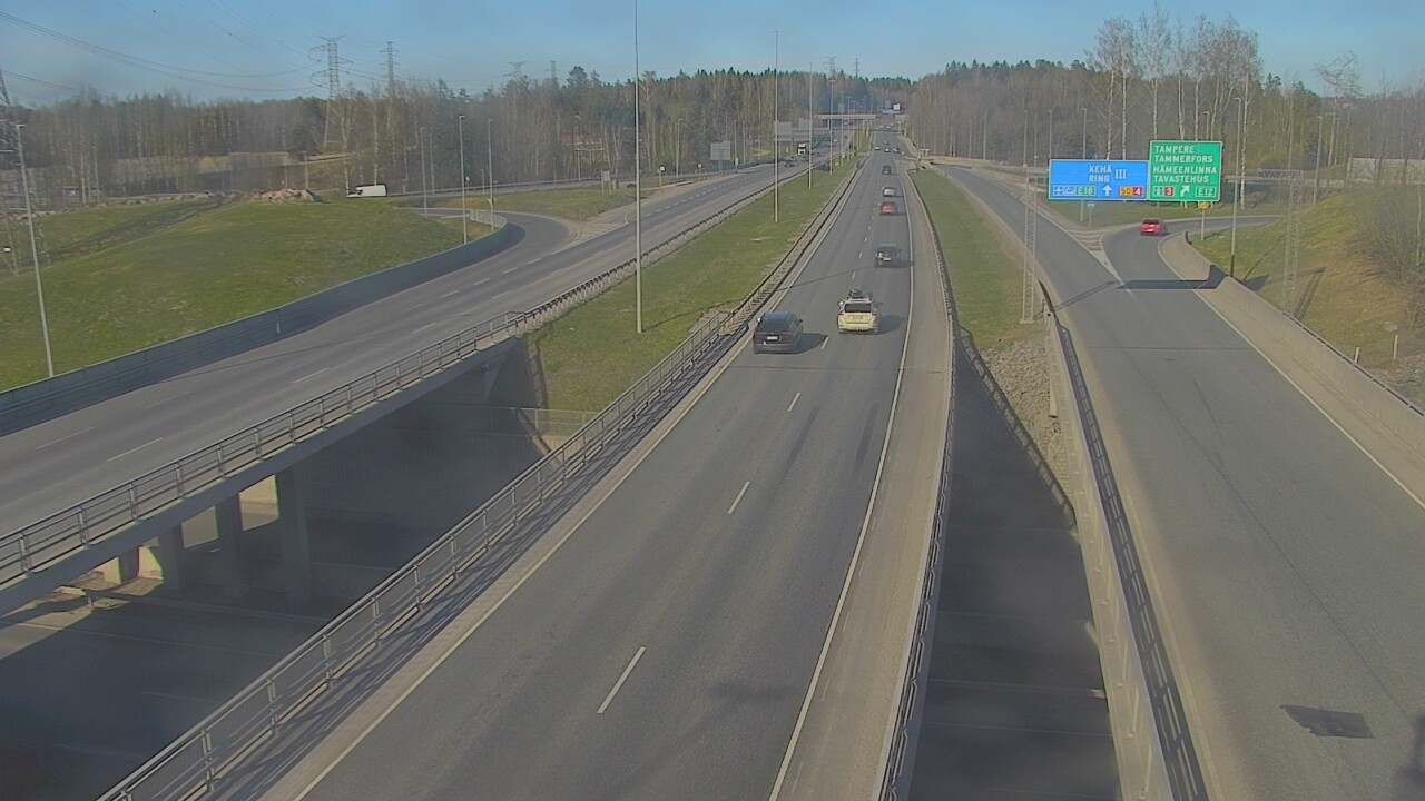 Kelikamerat Kuva Tie 50 Vantaa Hämeenlinnanväylä, Vantaa, Uusimaa