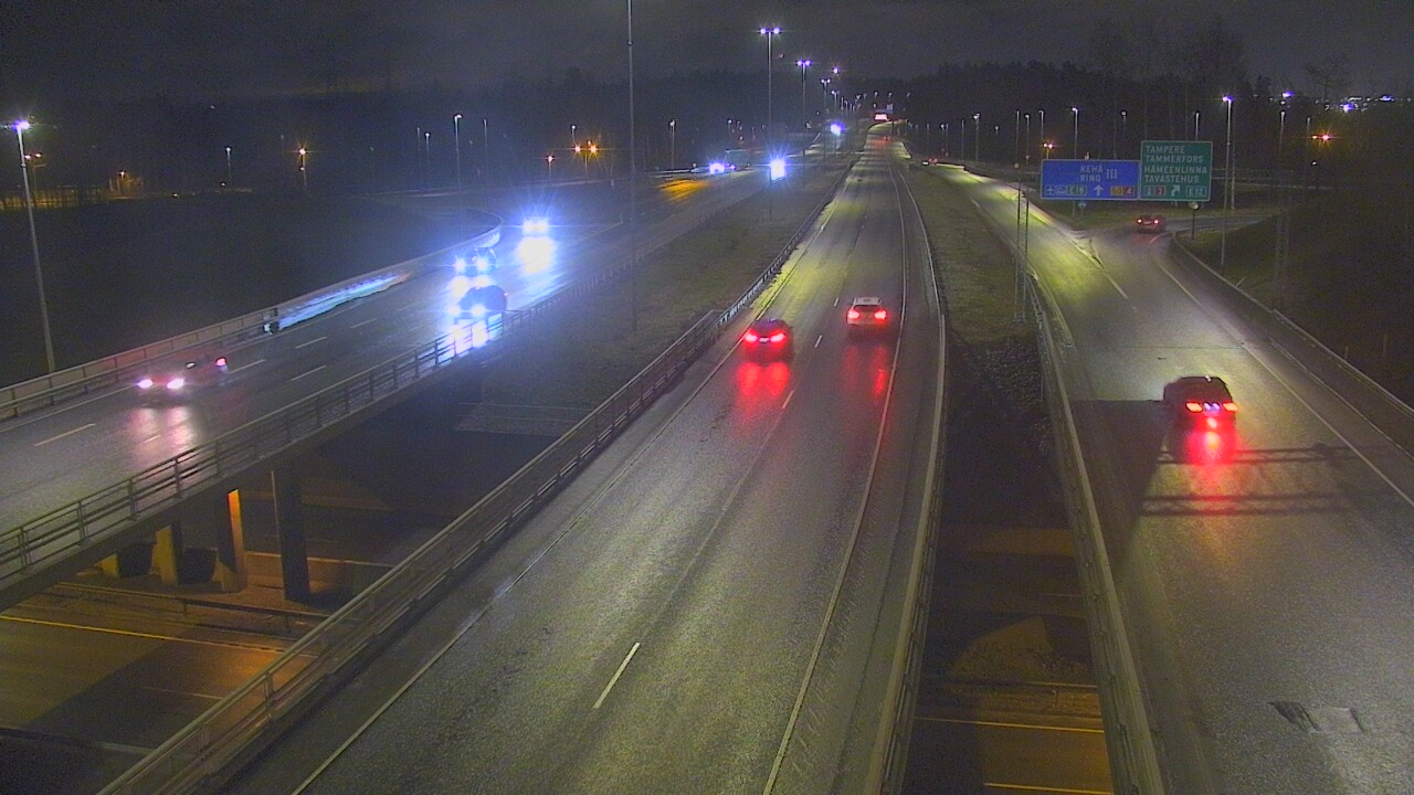 Weather Camera Image Road 50 Vantaa Hämeenlinnanväylä, Vantaa, Uusimaa