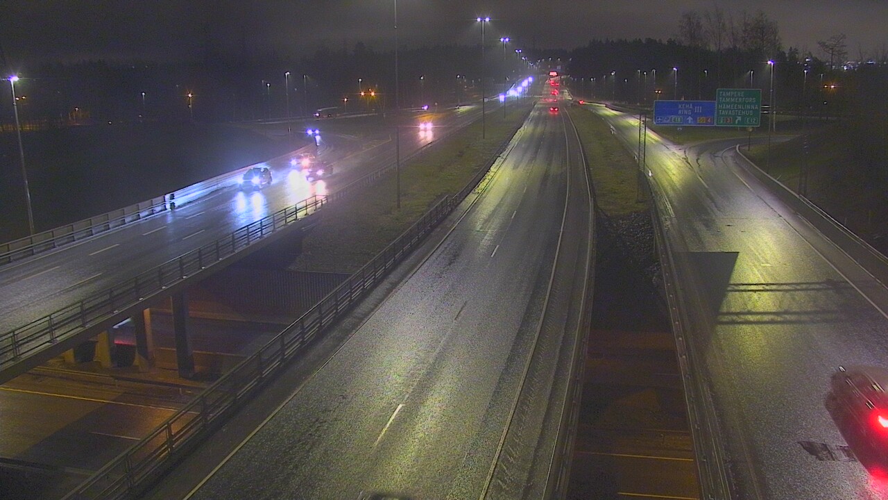 Weather Camera Image Road 50 Vantaa Hämeenlinnanväylä, Vantaa, Uusimaa