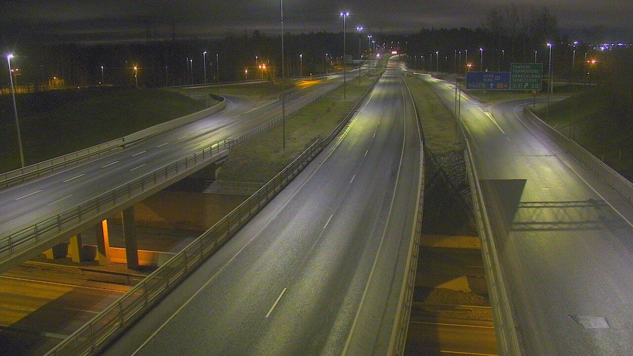 Weather Camera Image Road 50 Vantaa Hämeenlinnanväylä, Vantaa, Uusimaa
