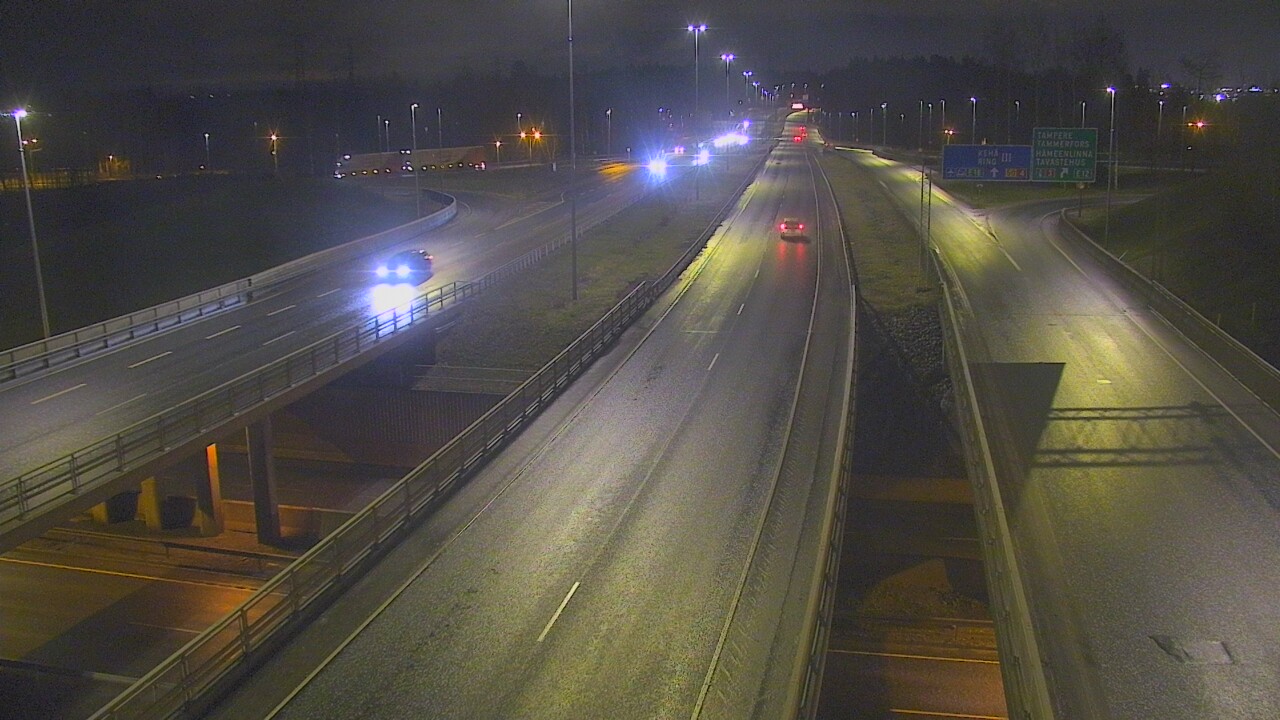 Weather Camera Image Road 50 Vantaa Hämeenlinnanväylä, Vantaa, Uusimaa