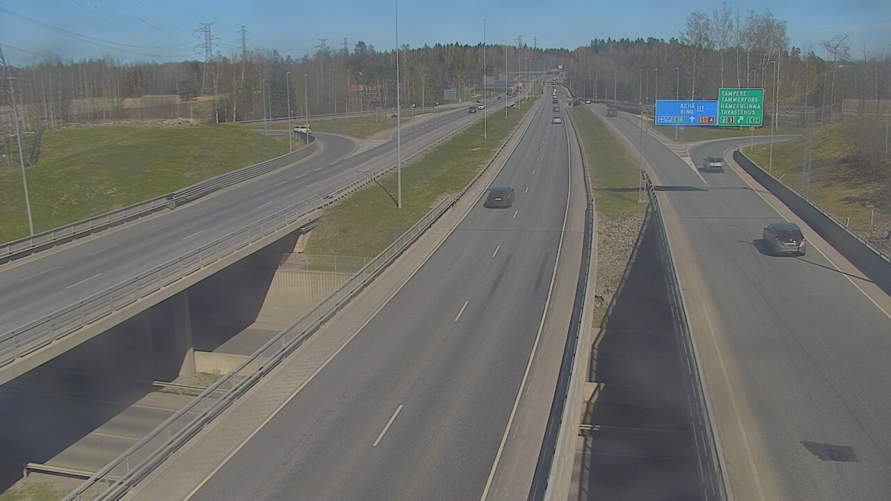 Kelikamerat Kuva Tie 50 Vantaa Hämeenlinnanväylä, Vantaa, Uusimaa
