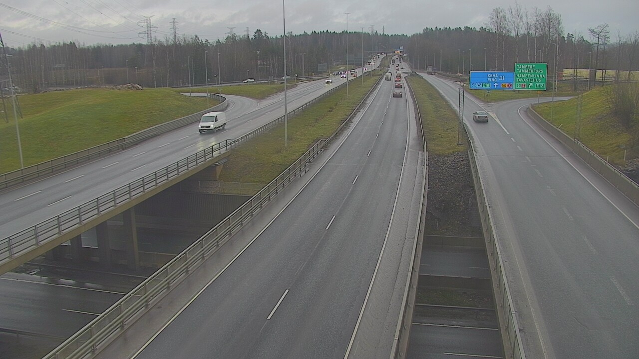 Weather Camera Image Väg 50 Vanda Tavastehusleden, Vantaa, Uusimaa