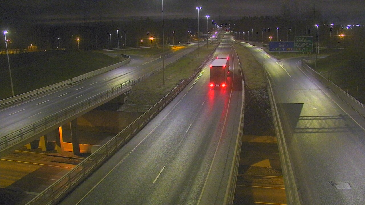 Weather Camera Image Road 50 Vantaa Hämeenlinnanväylä, Vantaa, Uusimaa