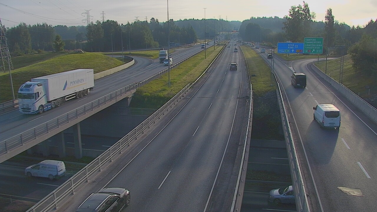 Weather Camera Image Road 50 Vantaa Hämeenlinnanväylä, Vantaa, Uusimaa