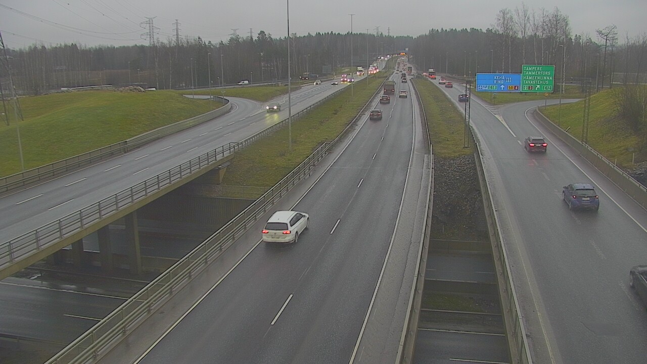 Weather Camera Image Väg 50 Vanda Tavastehusleden, Vantaa, Uusimaa